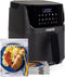 Princess Digital Aerofryer XL 182031 - Heteluchtfriteuse - 3,5 L - 10 Automatische programma's - Zwart