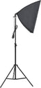 vidaXL - Fotostudioset - met - verlichtingsset, - achtergrond - en - reflector