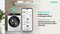 Hisense WF5I8043BWF - Wasmachine - Energieklasse A - 8 kg - Zwart/Wit