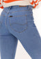 LEE Scarlett High Light Lita Dames Skinny Jeans - Getailleerd - Maat 26 X 33 - Blauw
