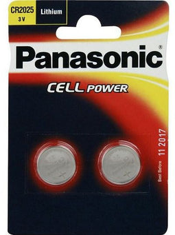 Panasonic CR2025L - Lithium batterij - 165mAh - Zilver