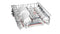 BOSCH SMS6ZCW08E - Vaatwasser - Bediening op handgreep - Glazensteun - Wit