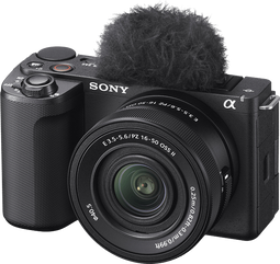 Sony ZV-E10 II - Vlogcamera - 4K 60fps met 16-50mm f/3.5-5.6 PZ OSS II - Zwart