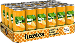 Fuze Tea Green Tea Mango Chamomile 24 blikjes x 33 cl