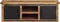 vidaXL - Tv-meubel - met - deuren - 105x33x36cm - massief - mangohout