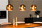 Hanglamp Trophy straight 3-lichts - Goud | BY-OLAF