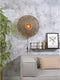 GOOD&MOJO Wandlamp Bali - Bamboe/Zwart - Ø60cm - Binnen Scandinavisch,Bohemian