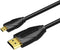 Vention Micro HDMI naar HDMI kabel - Full HD 1080P & 3D - 2 Meter - Zwart