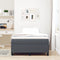 vidaXL - Bedframe - Donkergrijs - 120x200 - cm - Corduroy - Stoffering