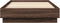 vidaXL - Bedframe - met - LED-verlichting - bruin - eikenkleurig - 90x200 - cm