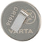 Varta CR1616 lithium battery with U-shaped solder lug