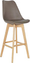 Kruk DKD Home Decor 48,5 x 55 x 109 cm Grijs Beukenhout