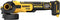 DeWALT DCG409VSNT - Accu Haakse Slijper 125mm 18V XR FlexVolt Advantage - 1550 W vermogen - Variabele snelheidscontrole (6 posities)