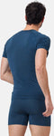ODLO Performance X-Light Eco - Sportshirt Korte Mouw - Gerecycled Ceramicool - Blue Wing Teal