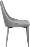 CAMINO - Eetkamerstoel - Lichtgrijs - Polyester