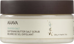 AHAVA Dode Zeezout Scrub - Gladmakend & Verkwikkend | Natuurlijke Exfoliatie | Gezichtsreiniger & Gezichtsscrub | Body Scrub voor mannen & vrouwen - 220g