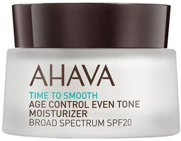 AHAVA Hydraterende Crème met SPF-20 - Verheldert & Egaliseert Huid | Anti-Rimpel & Anti-Aging | Innovatieve AHAVA Technologieën | Gezichtscrème voor mannen & vrouwen | Moisturizer voor een Droge Huid & Gezicht - 50ml