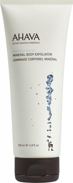 AHAVA Mineraal Lichaam Exfoliant - Zachte Exfoliatie voor een Stralende Huid | Reinigt en Verzacht | Verwijdert Dode Huidcellen | Gezichtsreiniger & Gezichtsscrub | Body Scrub voor mannen & vrouwen - 200ml