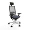 Bureaustoel met hoofdsteun Piqueras y Crespo 3D026N1 Donker grijs