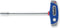 Berner T-sleutel Dop | Bouten. Moeren | Metaal | Blauw-zilver - dop SW 10x230