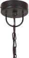 vidaXL Hanglamp industrieel vintage rond 25 W E27 31 cm zwart