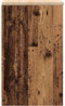 vidaXL - Garagekast - 30x51x85 - cm - massief - grenenhout - oud - hout