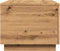 vidaXL - Salontafel - met - LED-verlichting - 90x50x40cm - artisanaal - eikenkleur