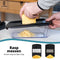 Cavos Mandoline - Groentesnijder - 16-in-1 Multifunctionele RVS Snijder - Zwart