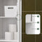 SoBuy FRG236-WN - Badkamerkast - 2 deuren 1 la - Wit