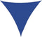 vidaXL - Zonnezeil - 160 - g/m² - driehoekig - 5x5x5 - m - HDPE - blauw