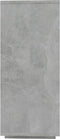 vidaXL - Dressoir - 120x30x75 - cm - bewerkt - hout - betongrijs