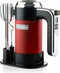 Westinghouse Retro Handmixer - 6 Snelheden + Turbo - Rood