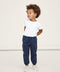 NAME IT NMMBOB TWITHILSE CARGO - Cargobroek - Baggy fit met trekkoord - Donkerblauw - Maat 104