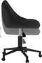 vidaXL - Eetkamerstoelen - draaibaar - 2 - st - fluweel - zwart