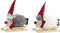 Kerstversiering DKD Home Decor Polyester Rendier (15 x 5,5 x 16,5 cm) (2 Stuks)