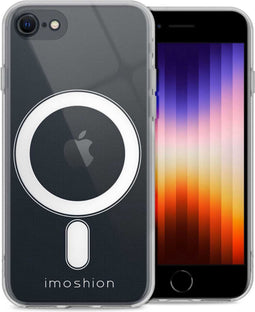 imoshion Hoesje Geschikt voor iPhone SE (2022) / SE (2020) / 8 / 7 Hoesje Siliconen - imoshion Backcover Geschikt voor MagSafe - Transparant