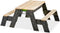 EXIT Aksent zand-, water- en picknicktafel (2 bankjes)
