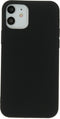 Mobiparts Silicone Cover - iPhone 12/12 Pro - Soft-touch - Zwart