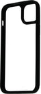 Mobiparts Rugged Clear Case - iPhone 14 Plus - Schokbestendig - Zwart