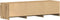 vidaXL - Tv-meubel - 140x40x36 - cm - bewerkt - hout - artisanaal - eikenkleurig