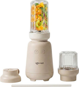 Safecourt Kitchen PureBlend - 1000W Smoothie maker - BPA vrij - inclusief to-go drinkdeksel +