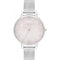 Olivia Burton OB16SP18 - Dameshorloge - Ø 38 mm - Roze wijzerplaat - Zilver