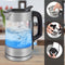 ProfiCook WKS 1229 G - Glazen waterkoker 1 liter - Snelle verwarming met LED verlichting