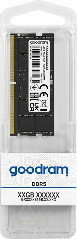 Goodram GR4800S564L40S/16G - DDR5 SODIMM Geheugen 16GB 4.800MT/s CAS 40