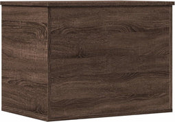 vidaXL - Opbergbox - 60x42x46 - cm - bewerkt - hout - bruin - eikenkleurig