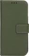 Mobiparts - Leather 2 in 1 Wallet Case - Uitneembare backcover MagSafe geschikt - Groen