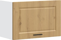 vidaXL - Keukenwandkast - Porto - bewerkt - hout - artisanaal - eikenkleur