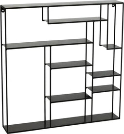 J-Line wandrek Maranta - metaal - zwart