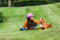 Mini Hornit Lids - Fietshelm voor Kinderen - LED achterlicht - Unicorn (S)