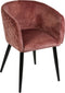 PTMD Mace velvet chair